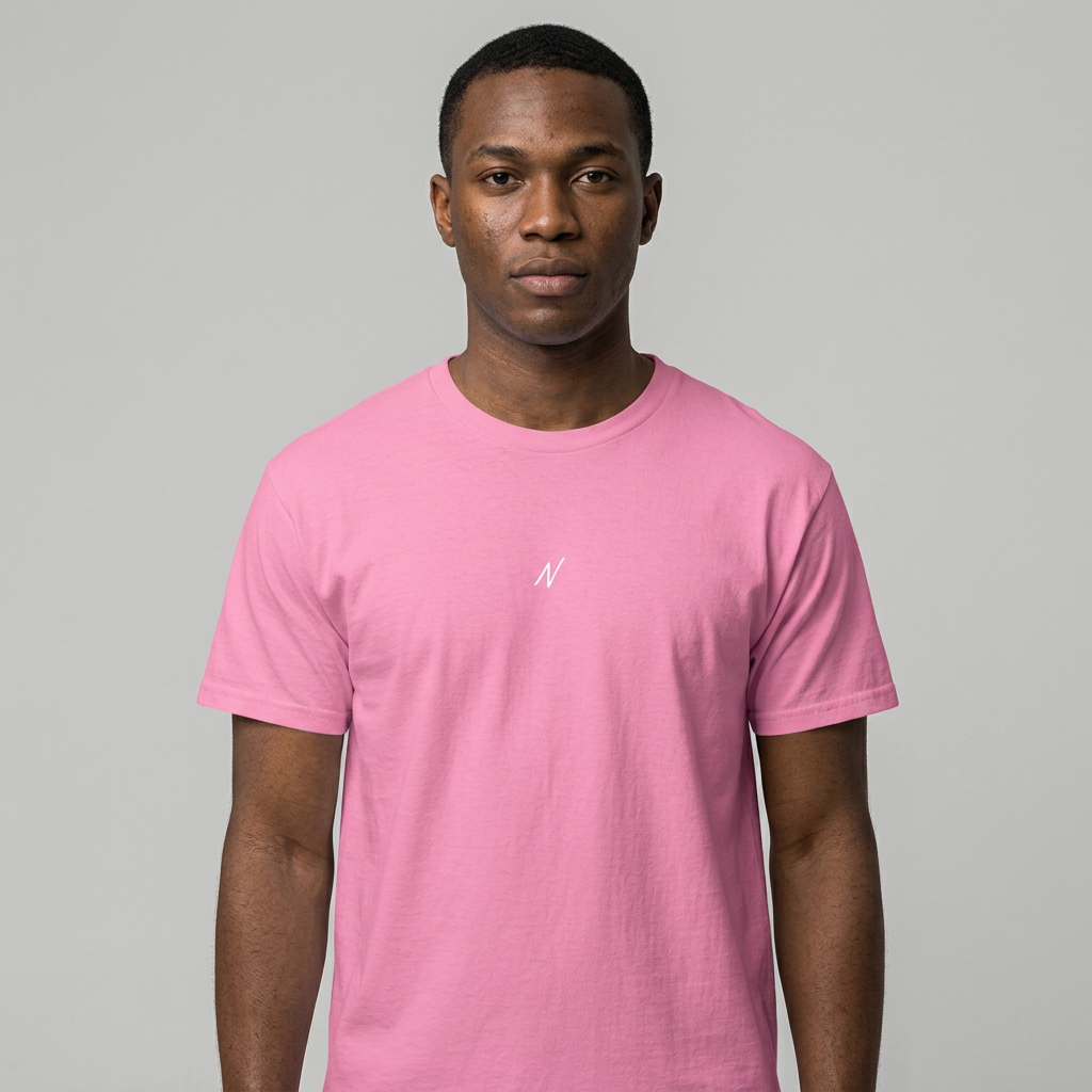 Mens Nomad Tee - Light Pink