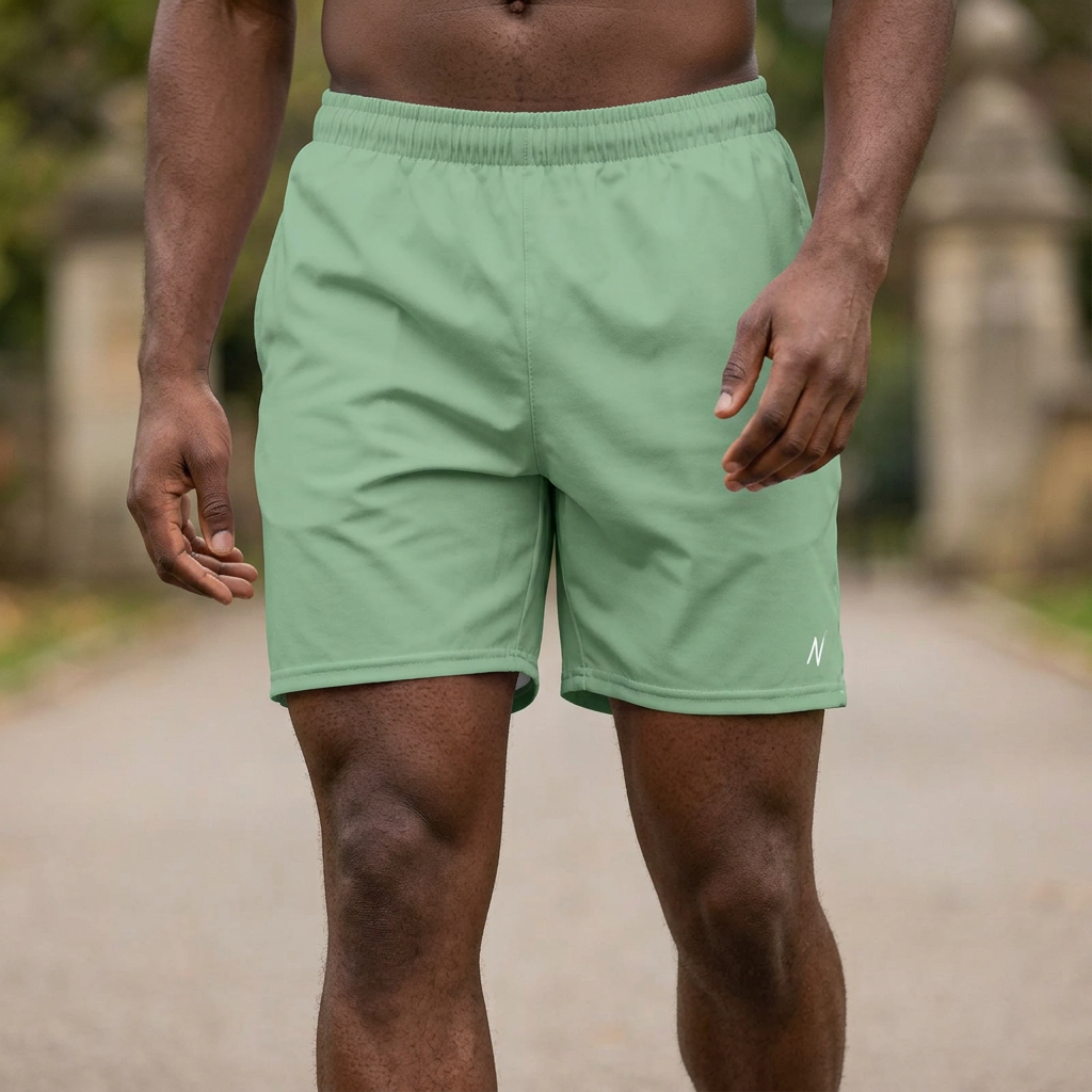Mens Swim Trunks - Green