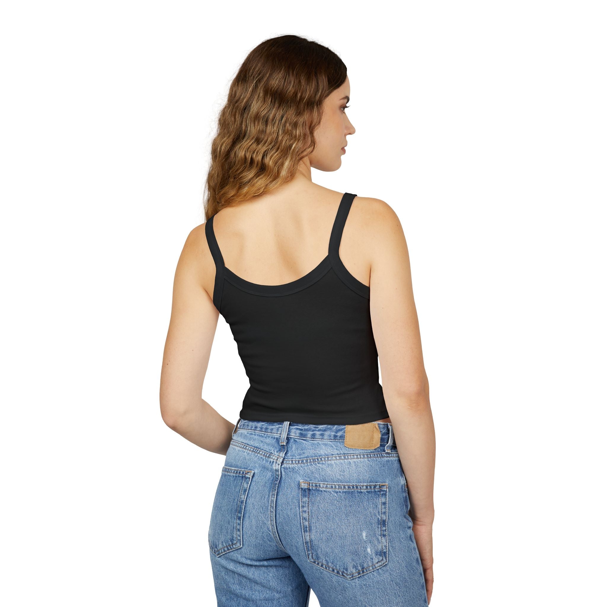 Strap Tank Top - Black