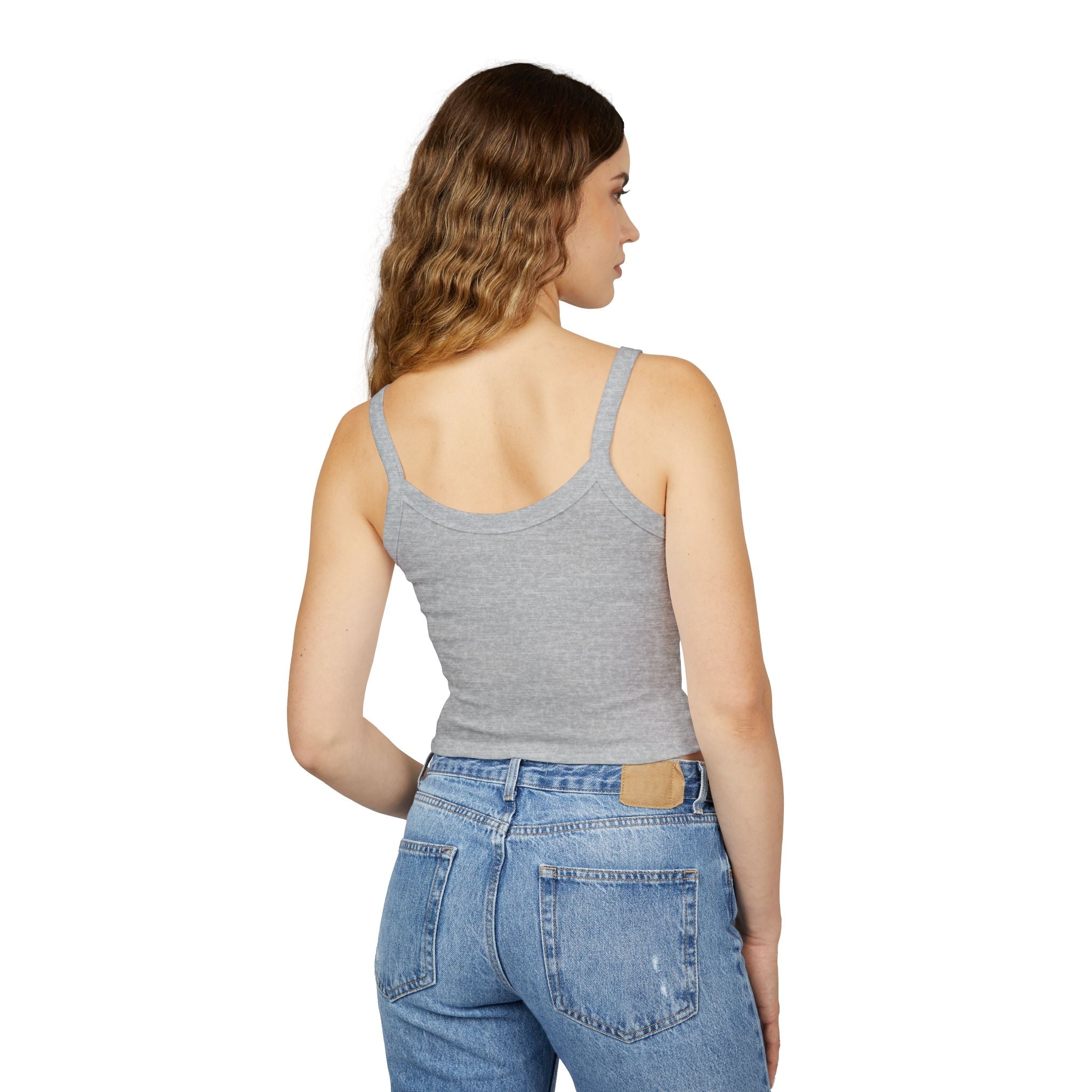 Strap Tank Top - Grey