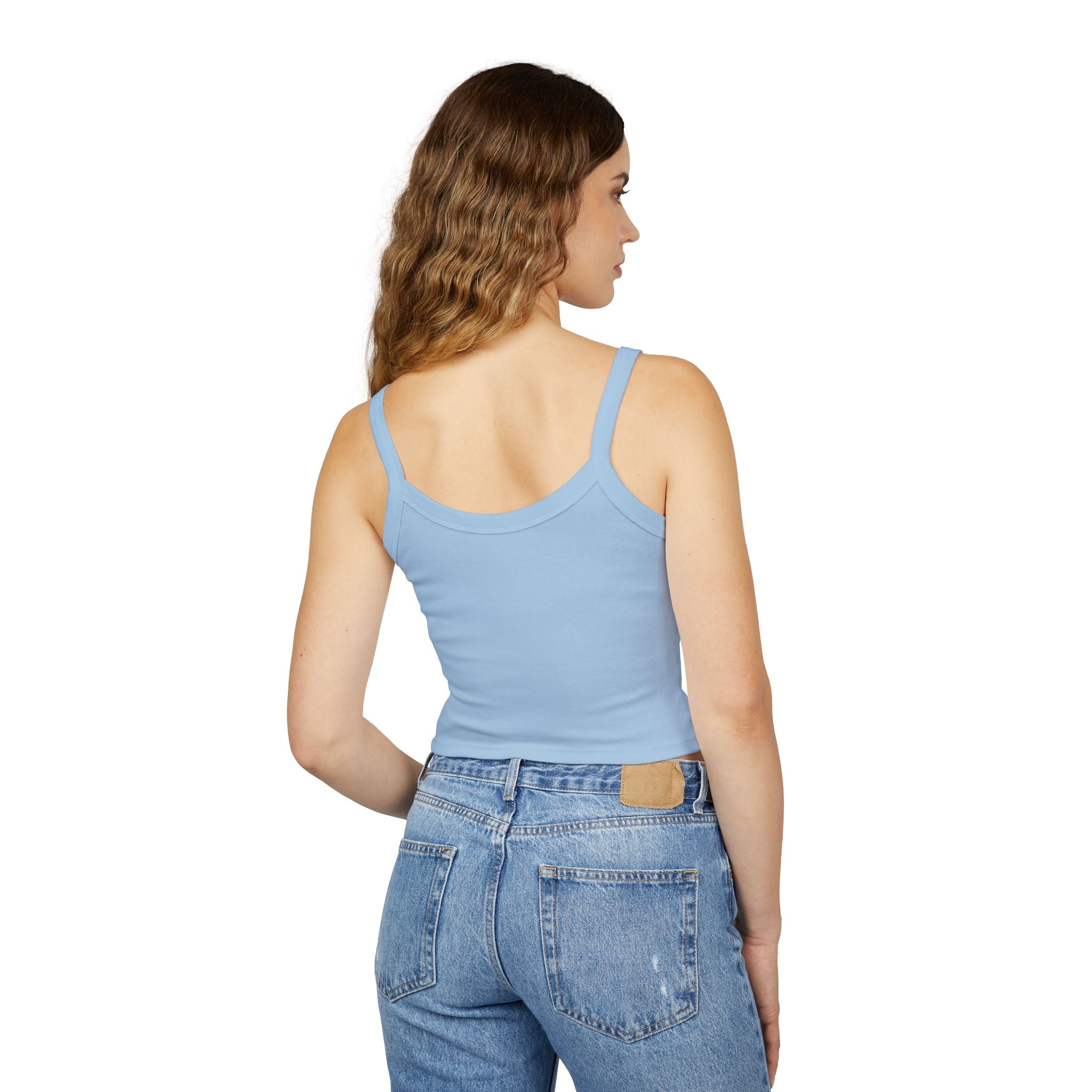 Strap Tank Top - Light Blue