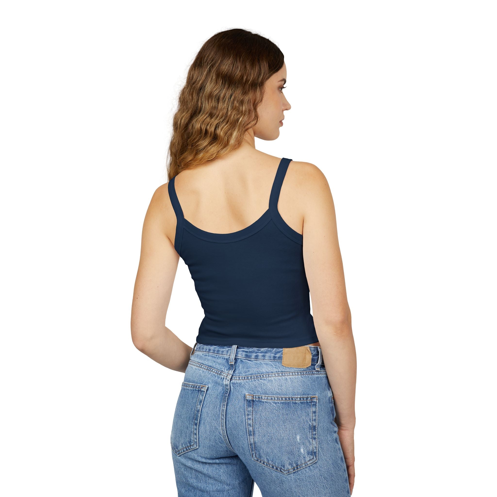 Strap Tank Top - Navy