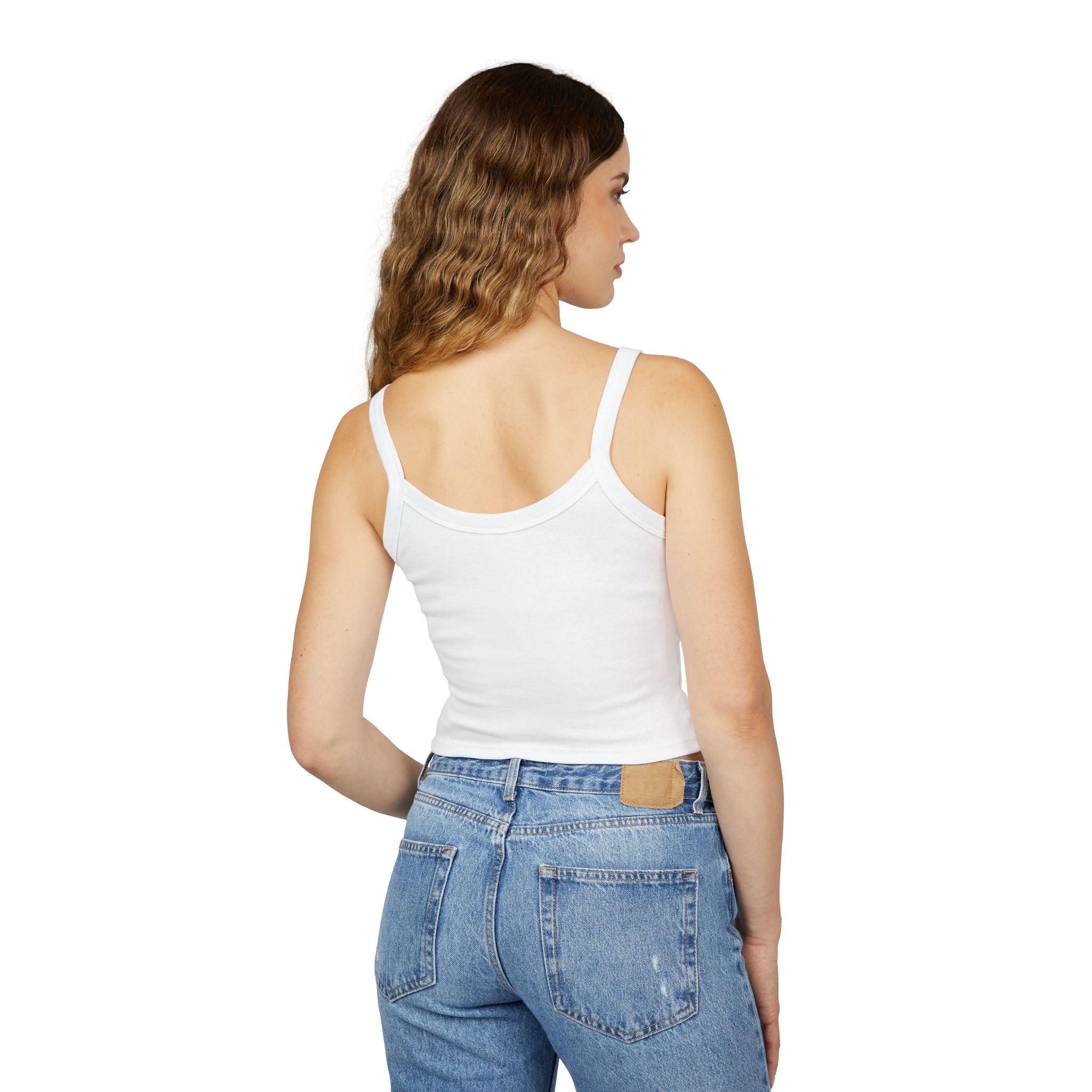 Strap Tank Top - White