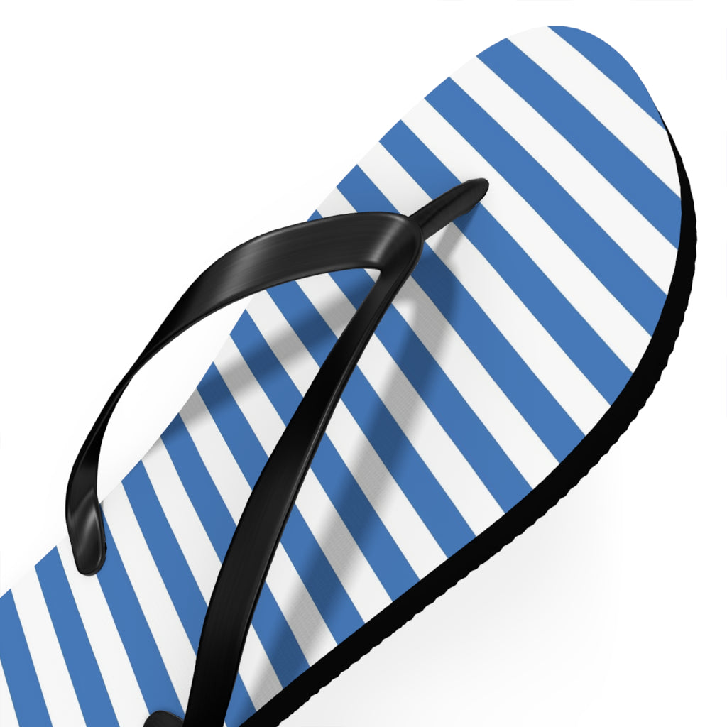 Flip Flops - Blue Pattern