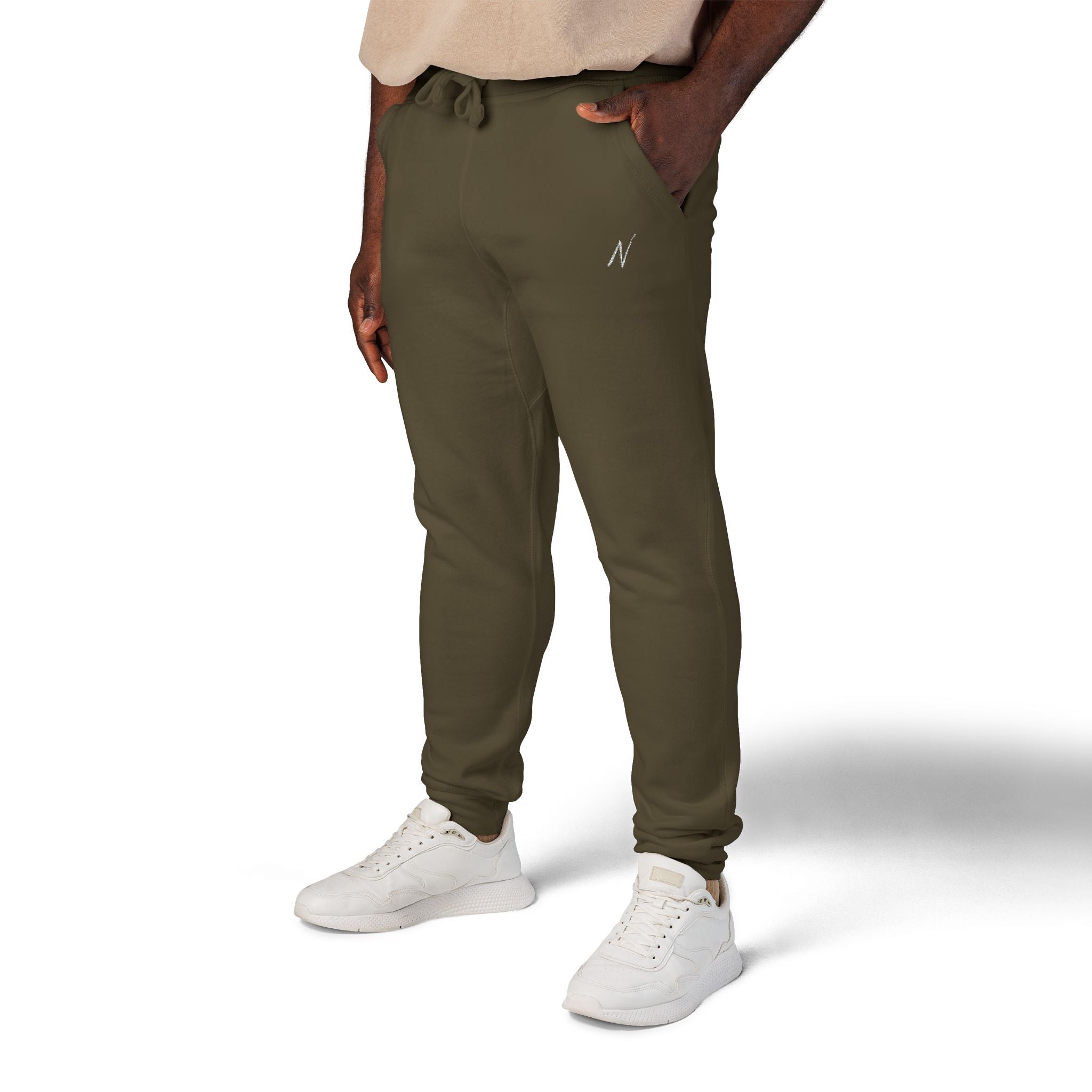 Men’s Fleece Sweatpants - Military Green
