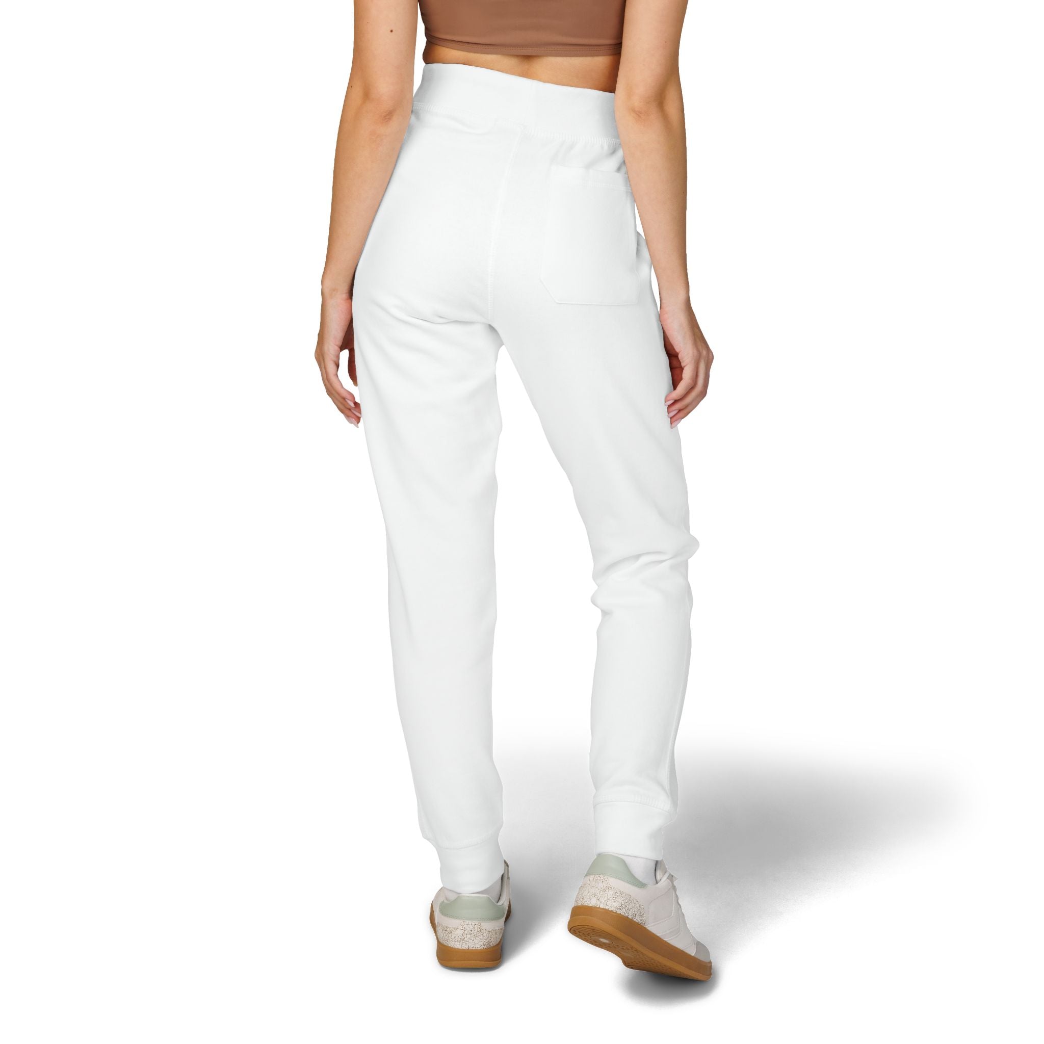Women’s Fleece Sweatpants - White