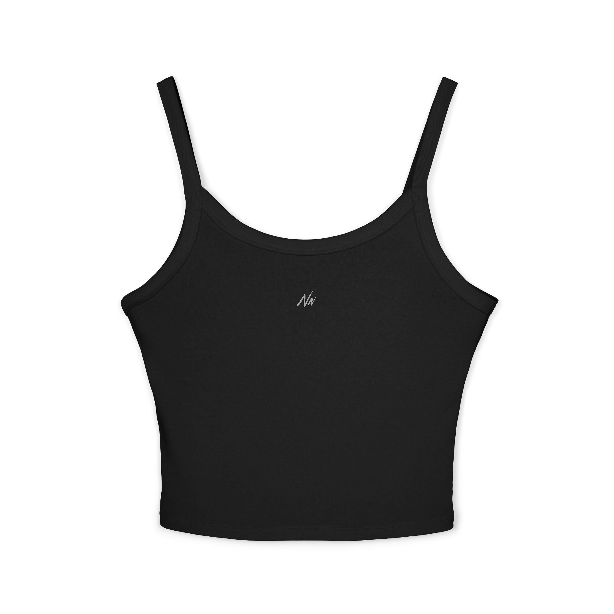 Strap Tank Top - Black