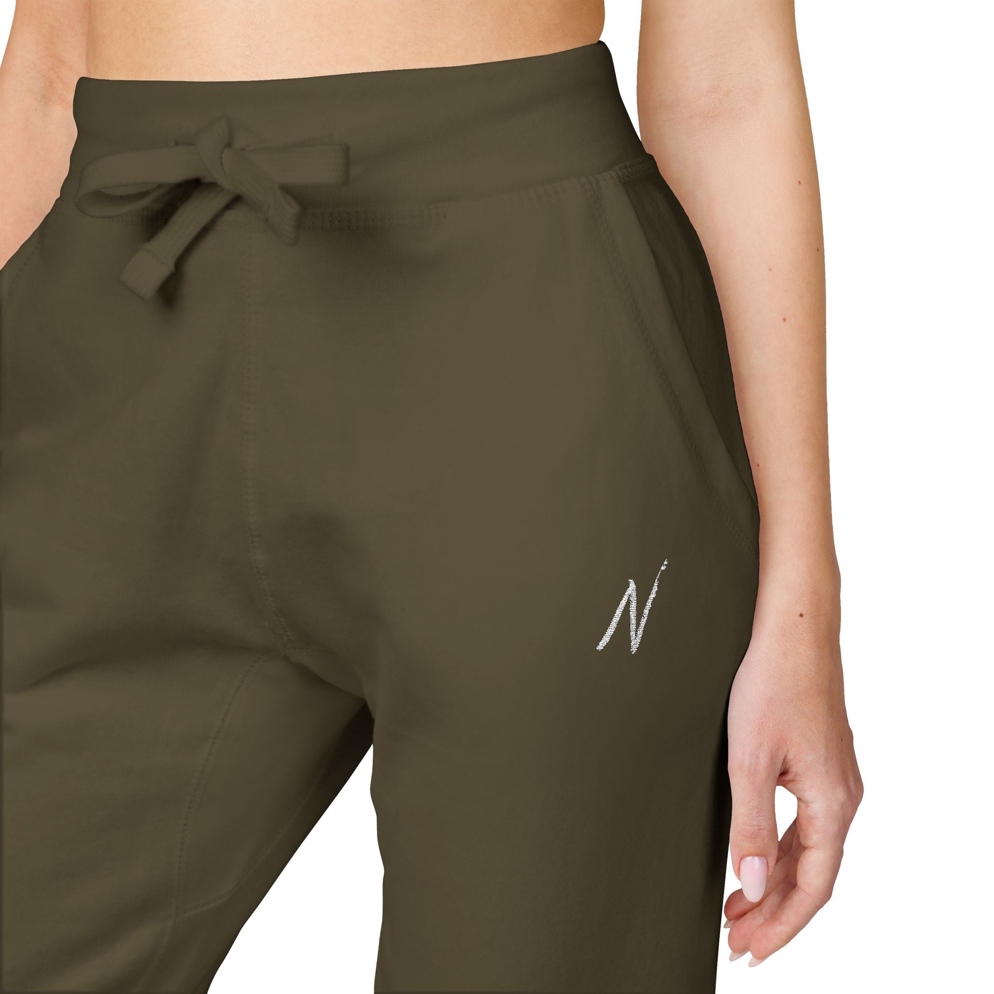 Women’s Fleece Sweatpants - Military Green