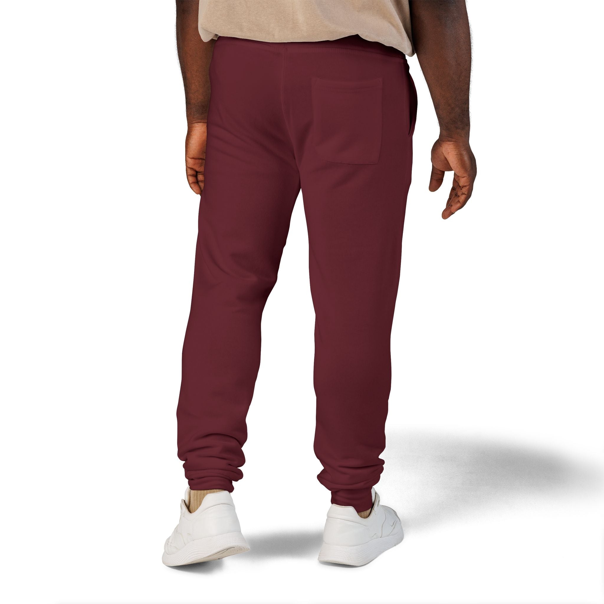 Men’s Fleece Sweatpants - Maroon