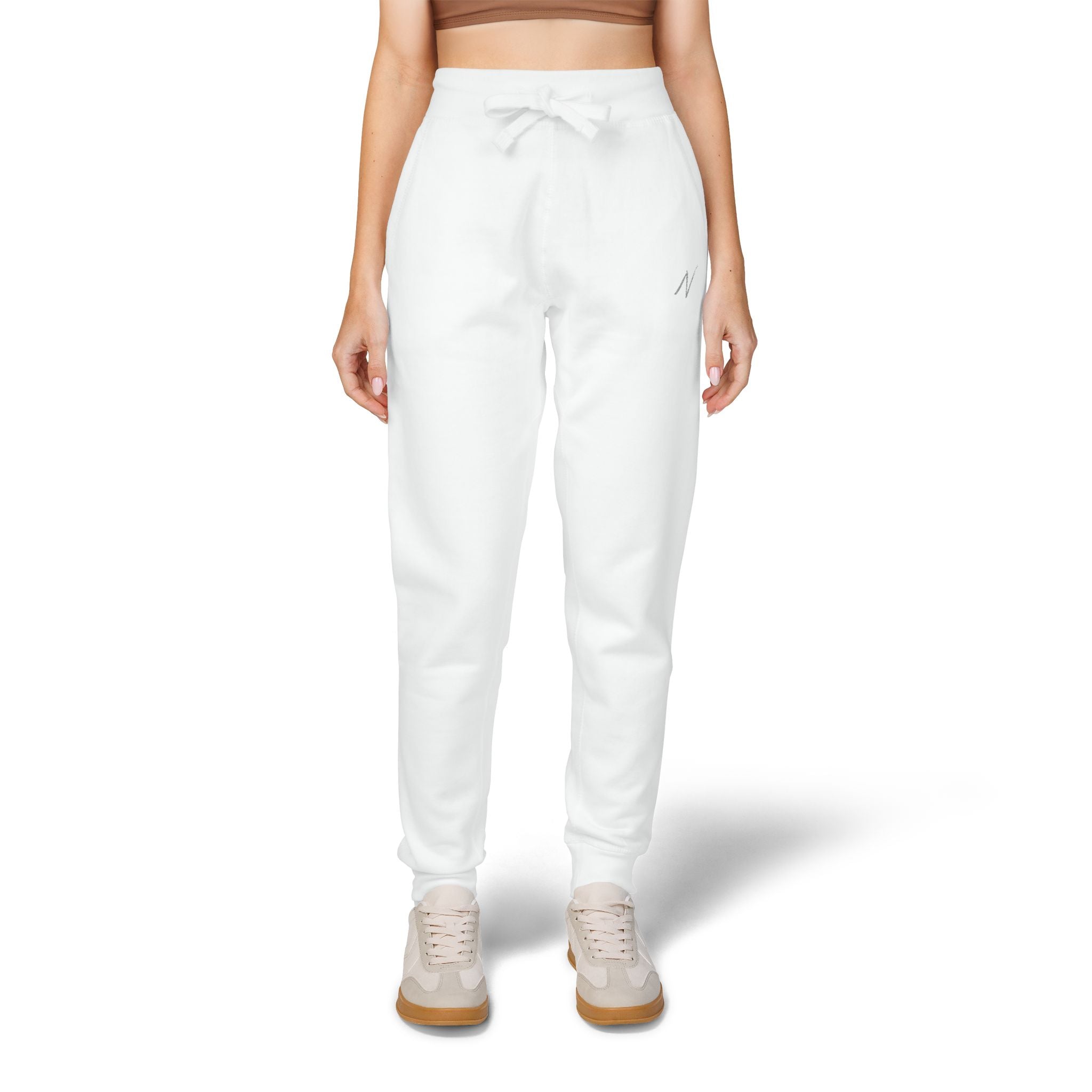 Women’s Fleece Sweatpants - White