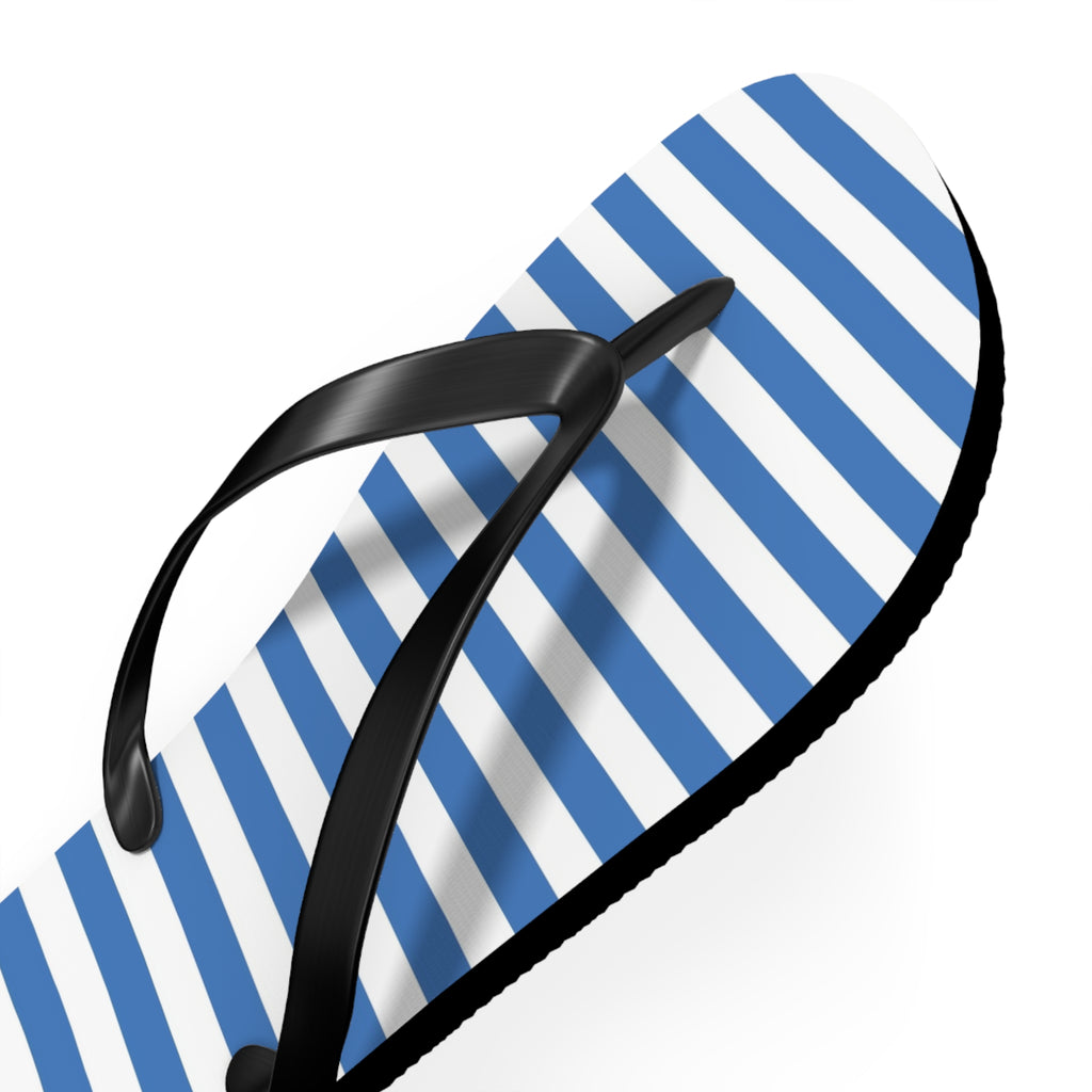 Flip Flops - Blue Pattern