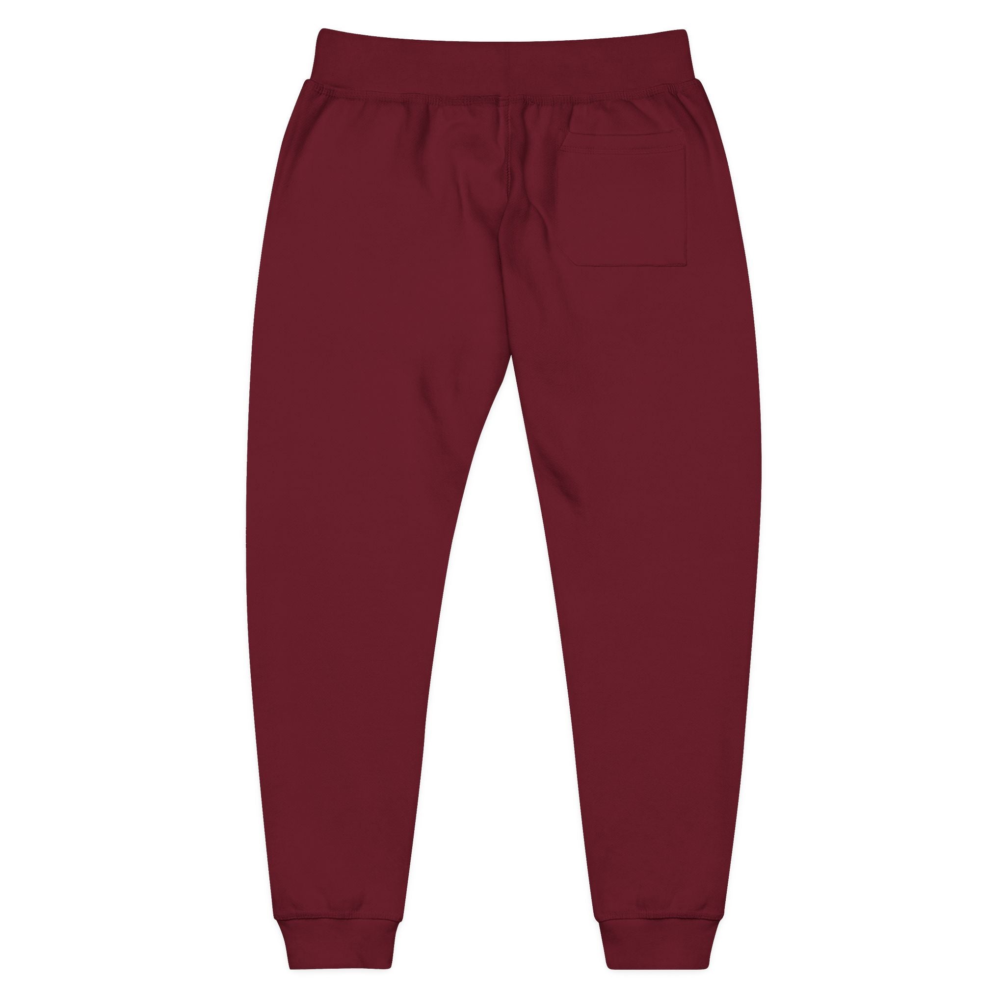 Men’s Fleece Sweatpants - Maroon