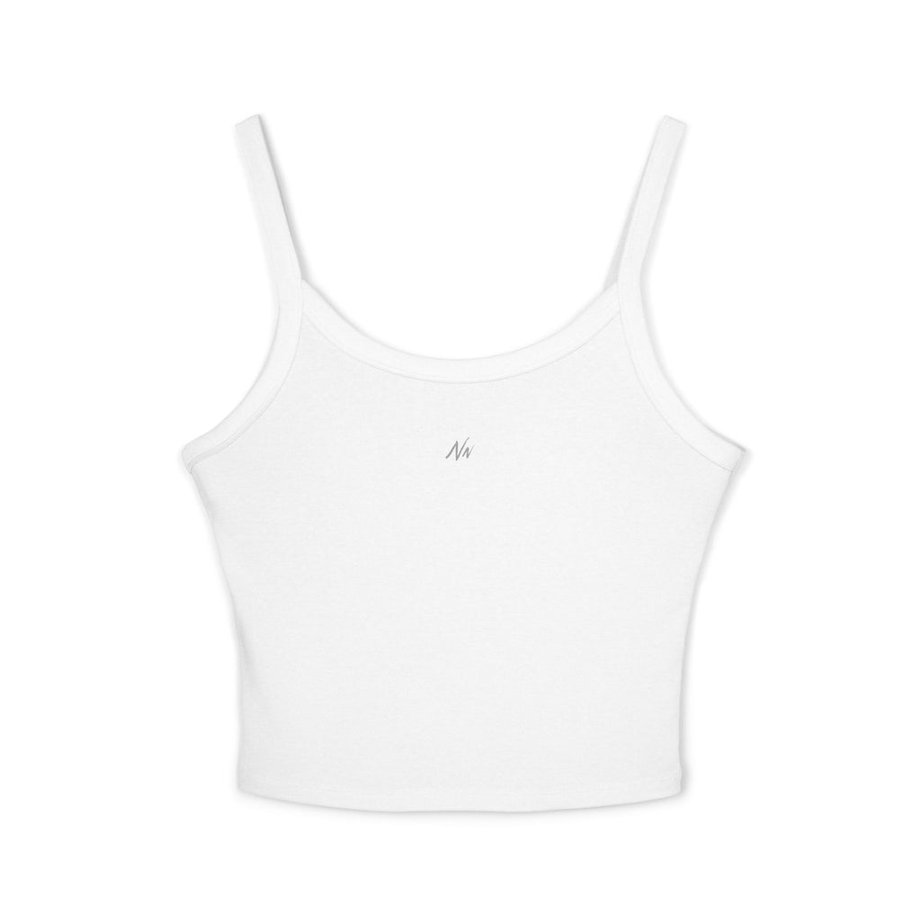 Strap Tank Top - White