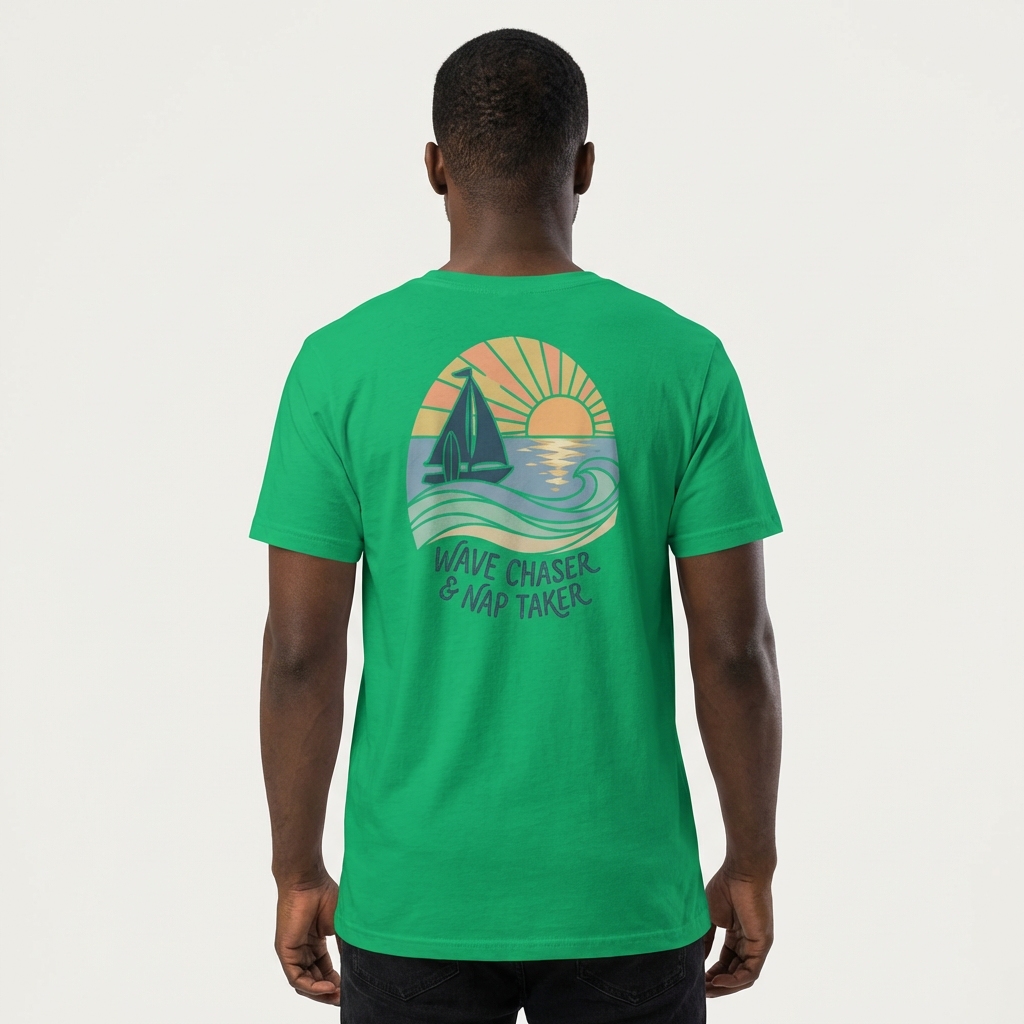 Mens Graphic Tee - Wave Chaser