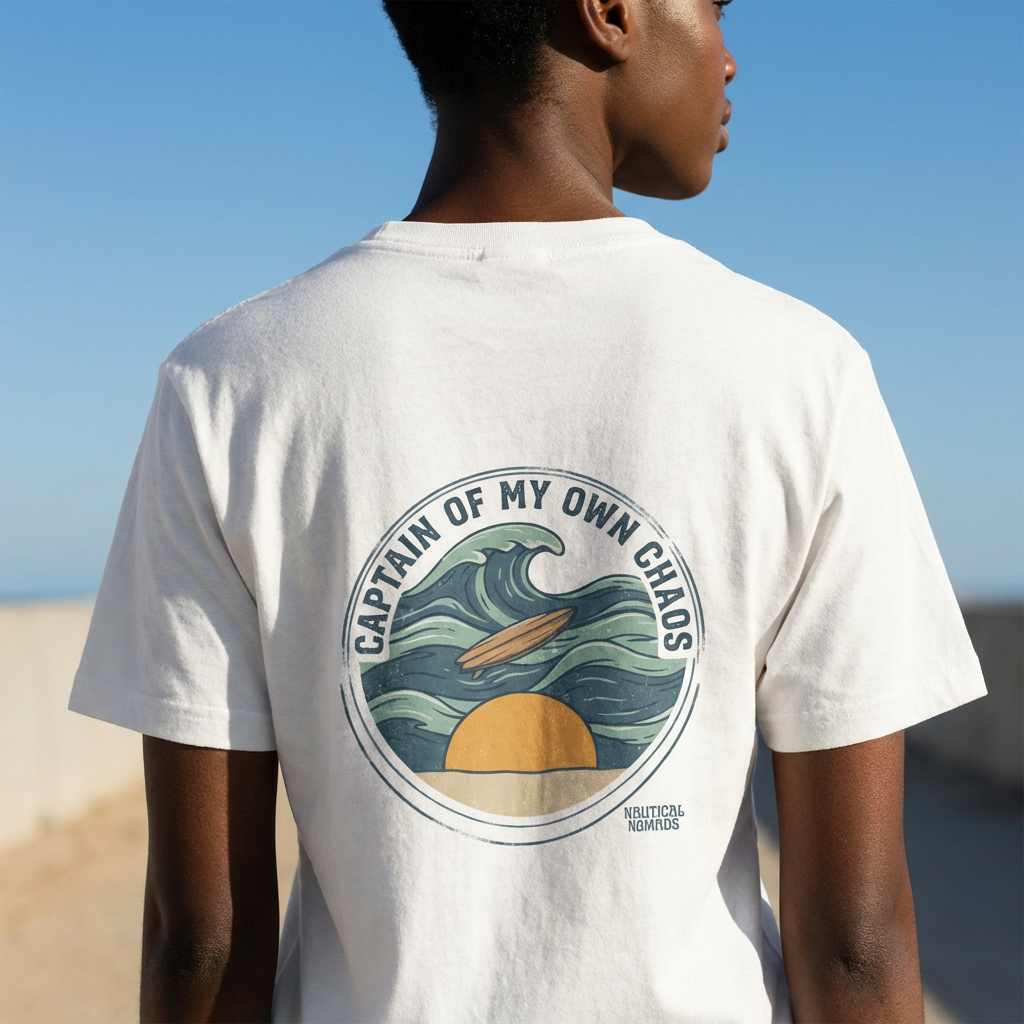 Mens Graphic Tee - Captain of My Own Chaos