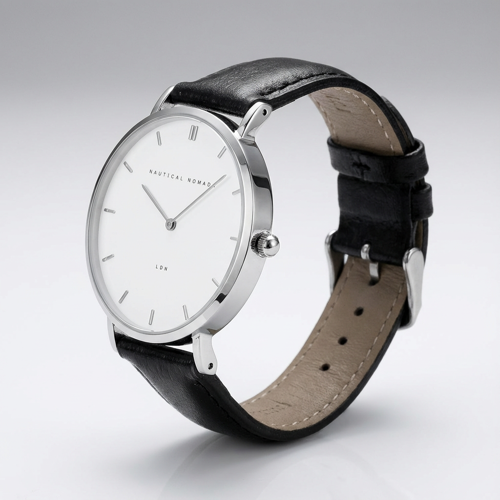 Leatherbound Drift Watch - Black Strap