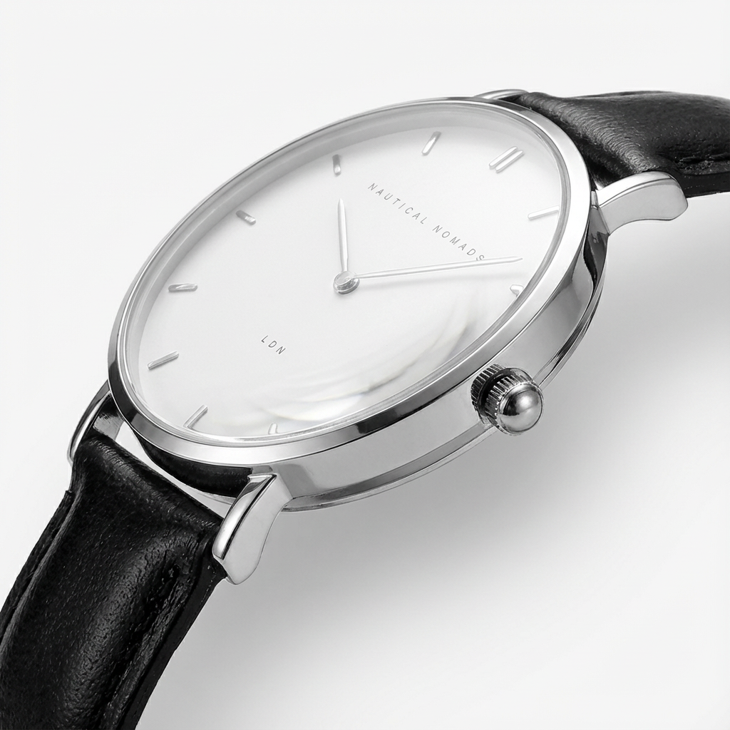 Leatherbound Drift Watch - Black Strap