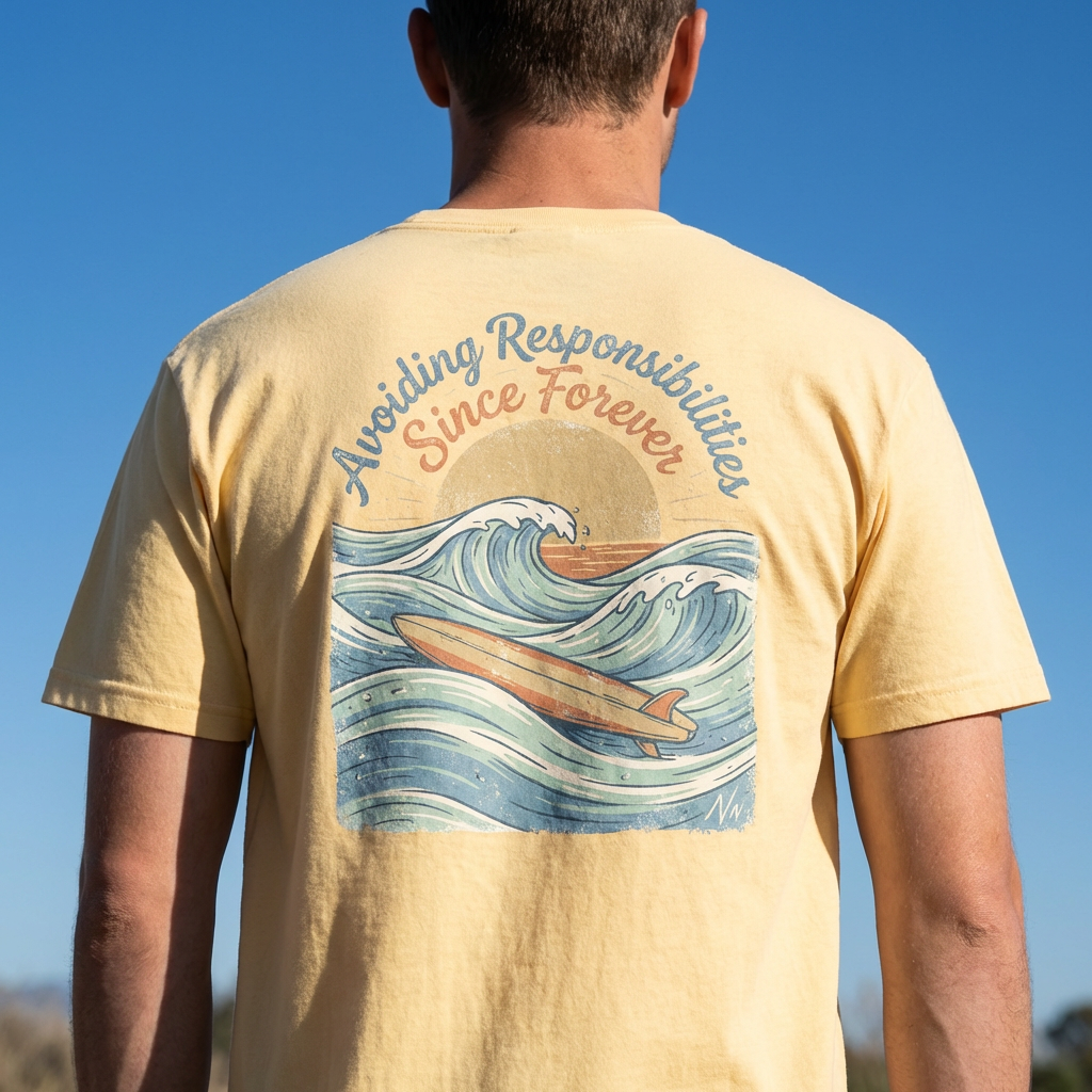 Mens Graphic Tee - Responsibilities