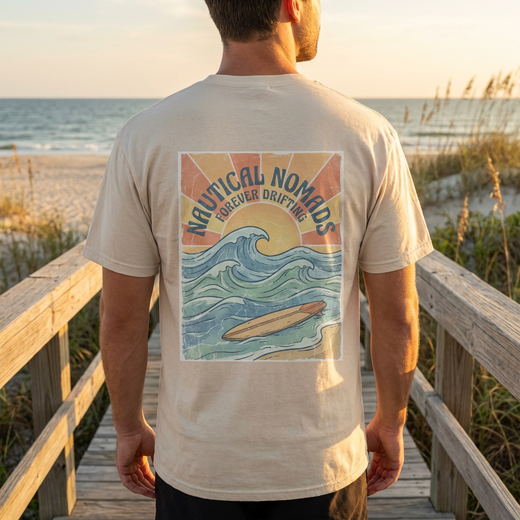 Mens Graphic Tee - Forever Drifting