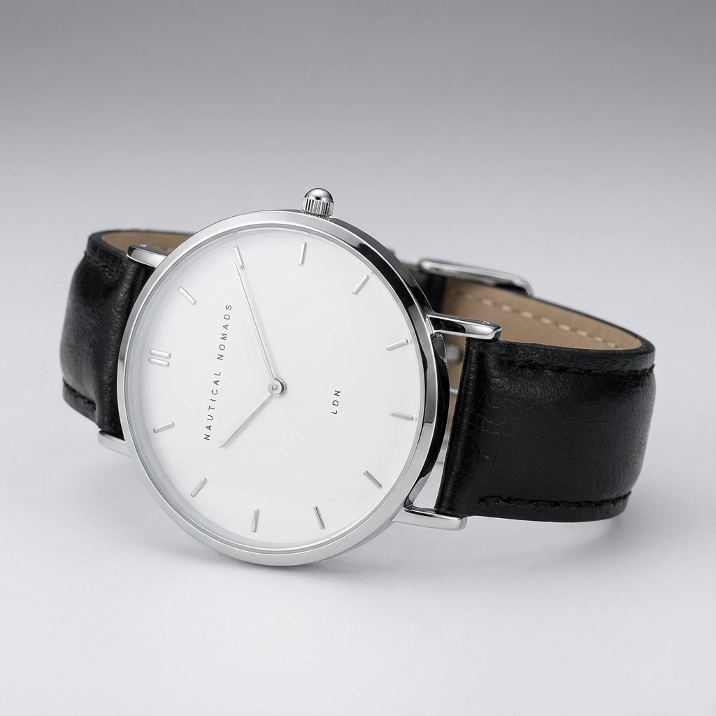 Leatherbound Drift Watch - Black Strap