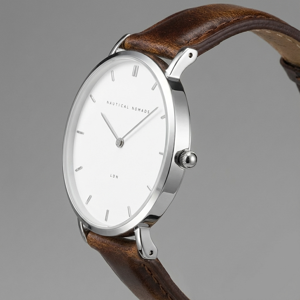 Leatherbound Drift Watch - Brown Strap