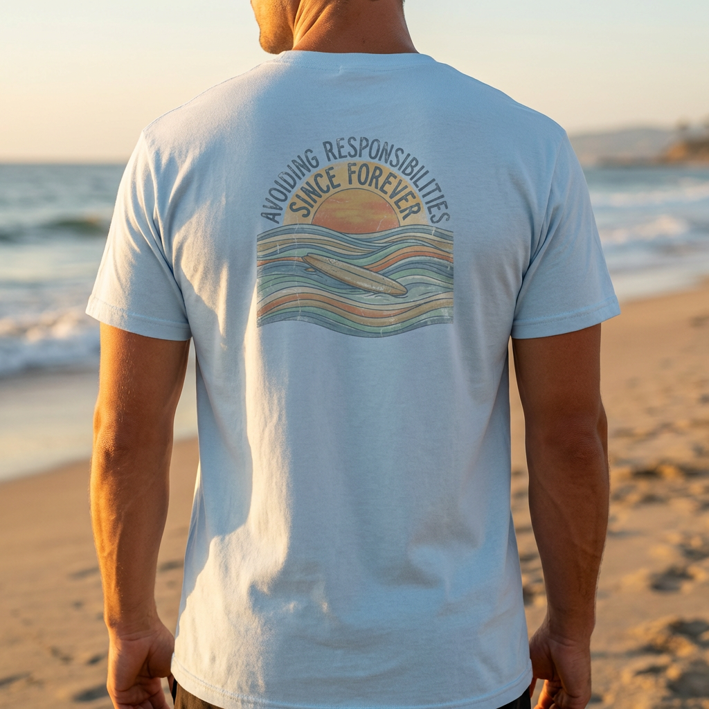 Mens Graphic Tee - Avoiding Responsibilities