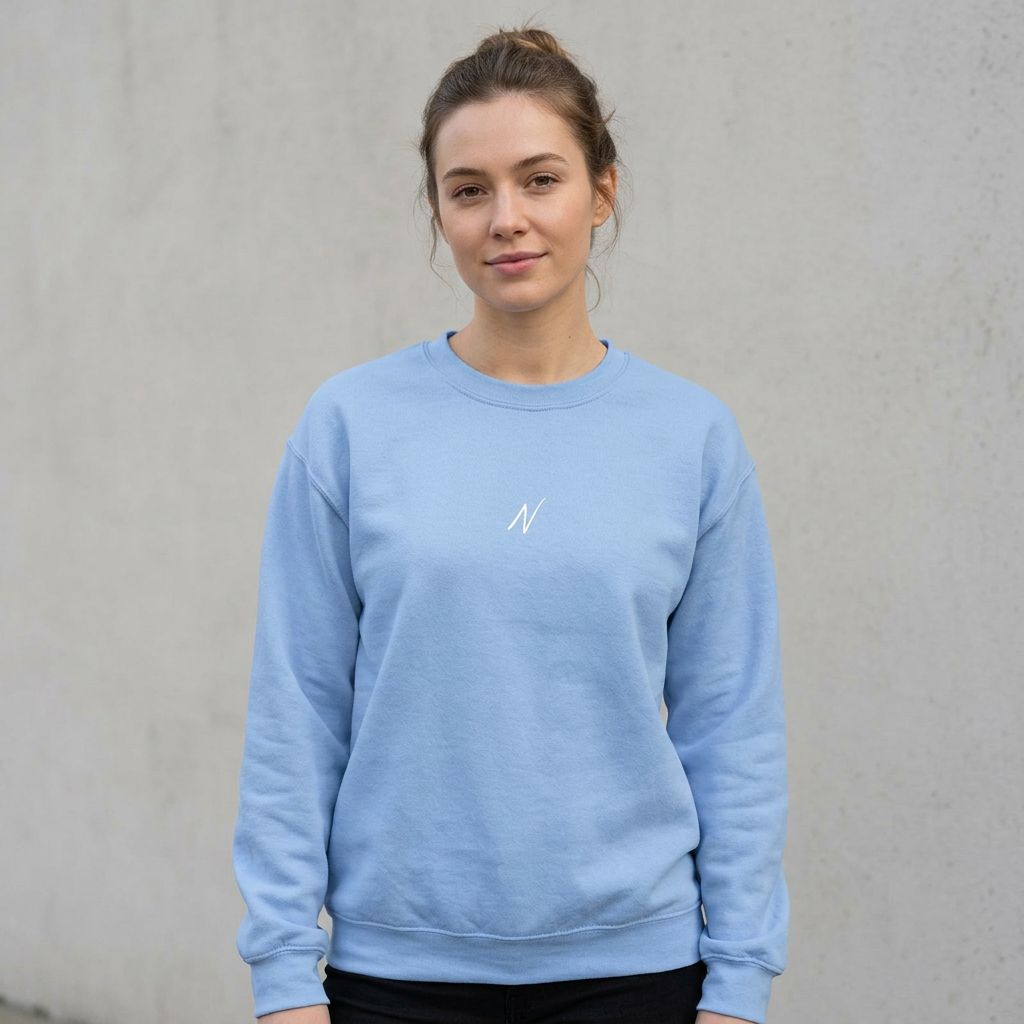 Womens Classic Sweatshirt - Carolina Blue