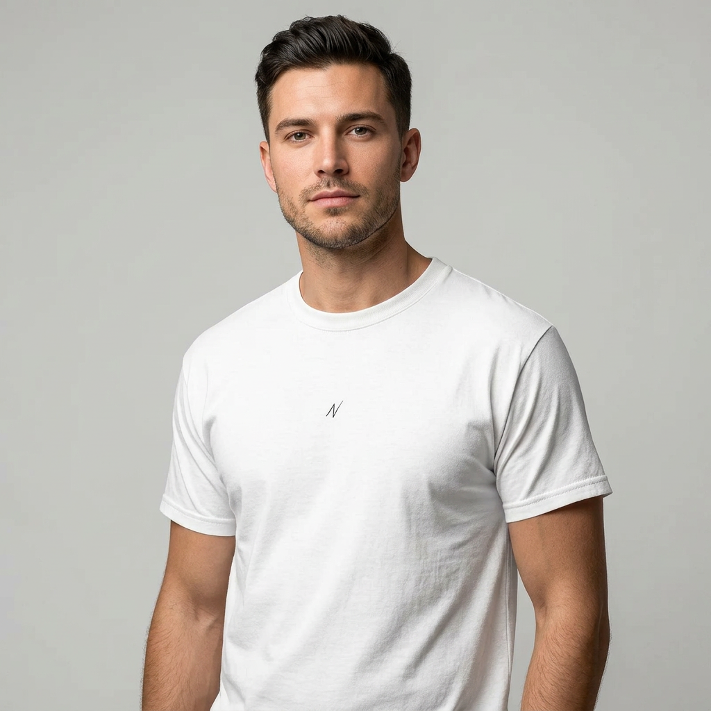 Mens Nomad Tee - White