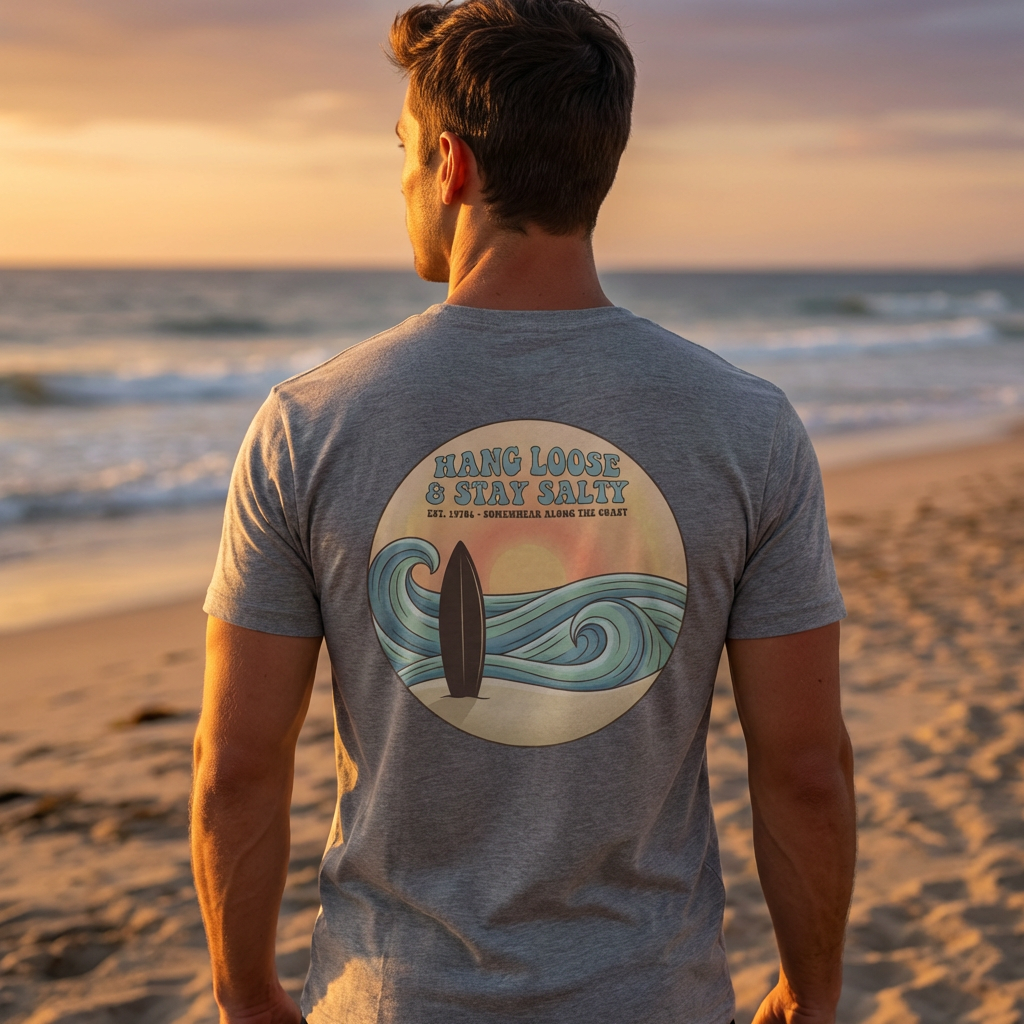 Mens Graphic Tee - Stay Salty