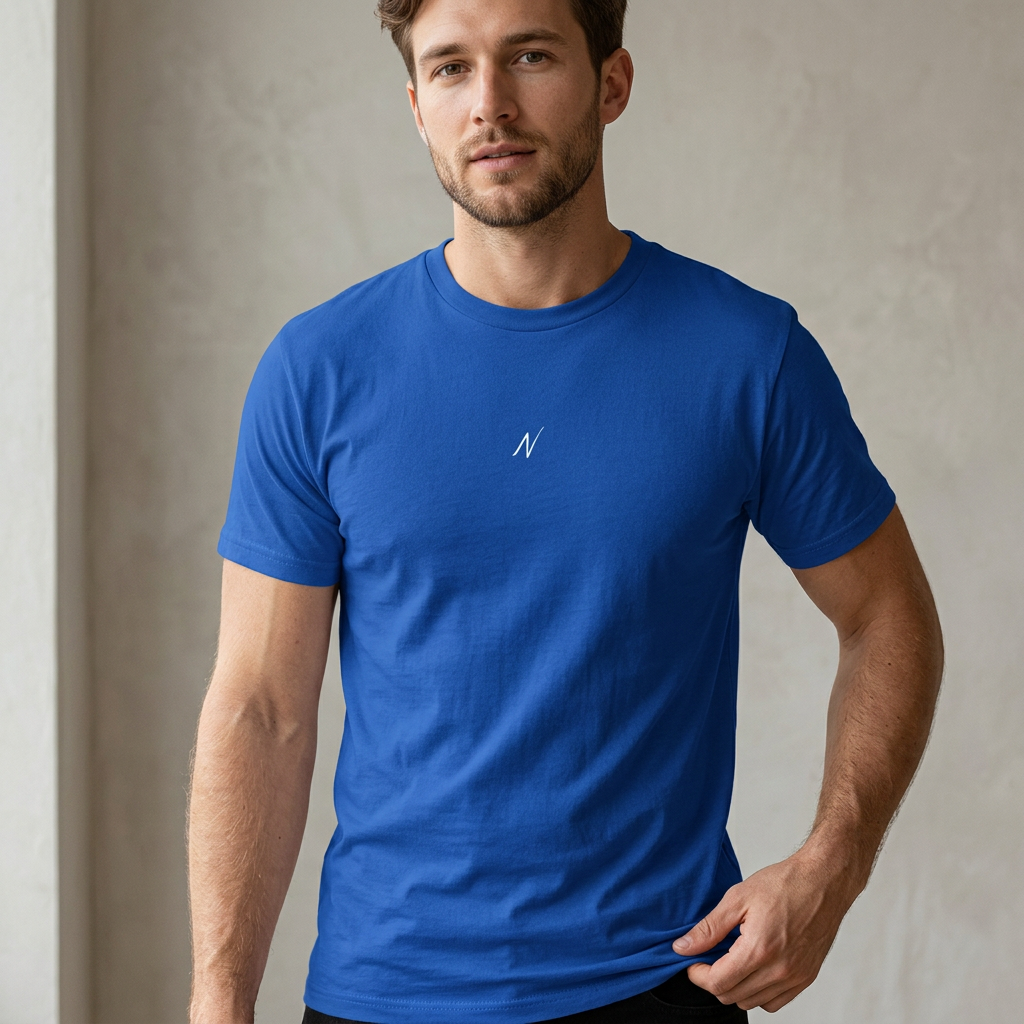 Mens Nomad Tee - Blue