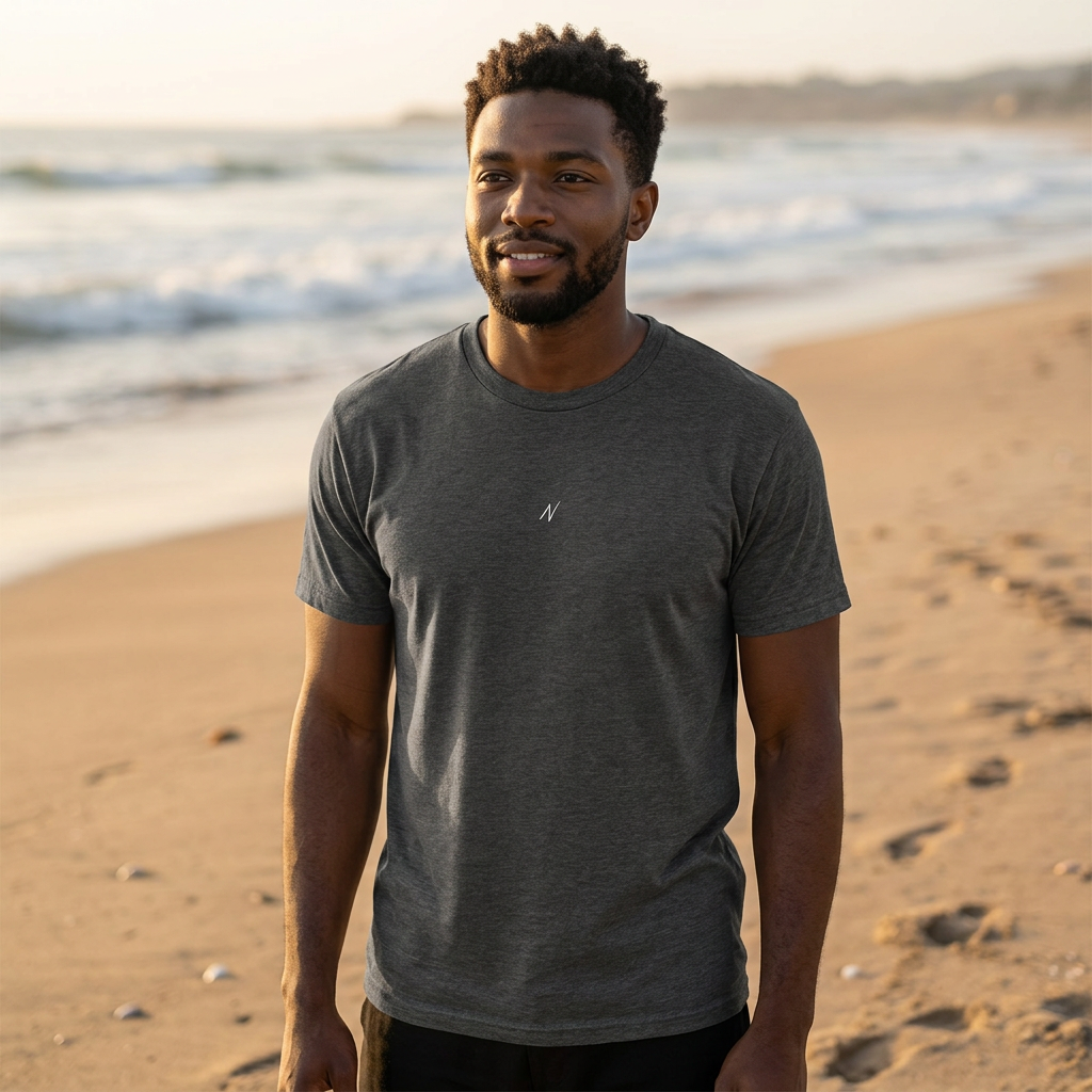 Mens Nomad Tee - Dark Grey