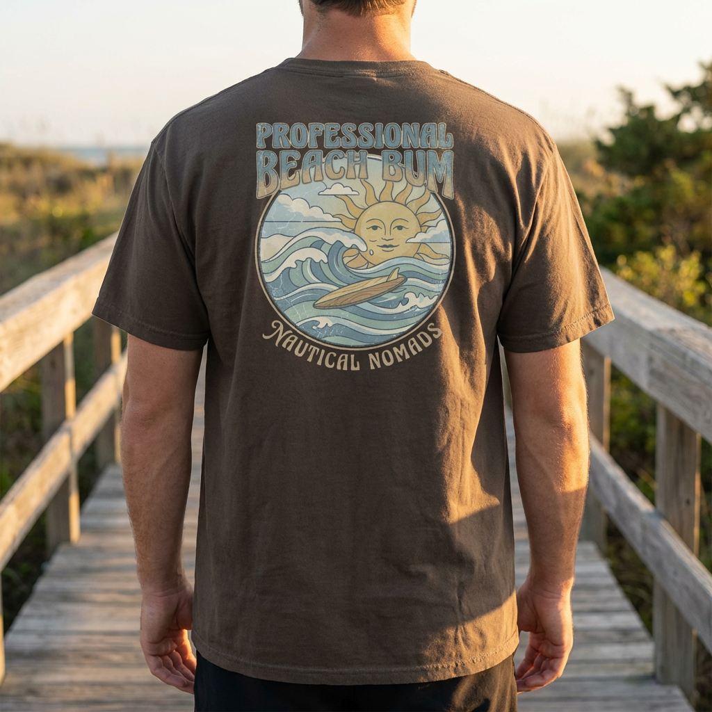 Mens Graphic Tee - Pro Beach Bum