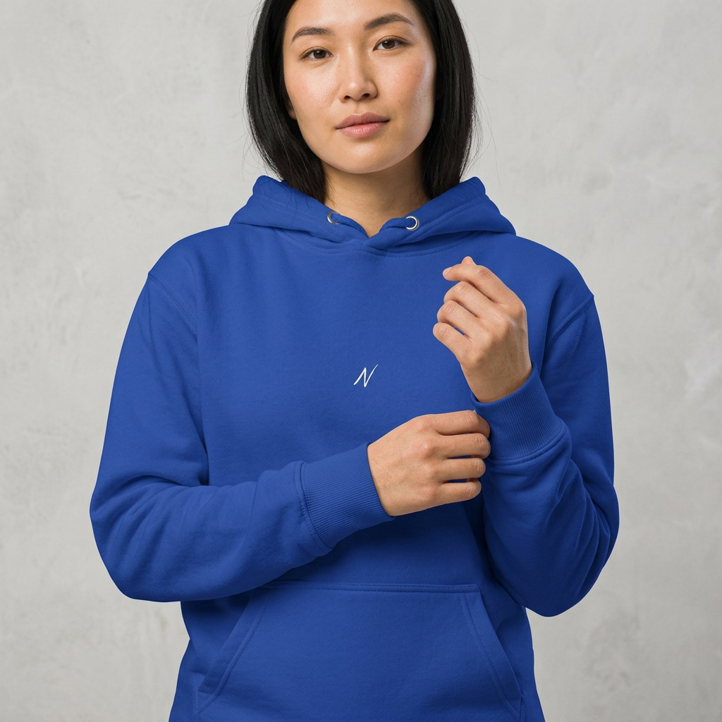 Womens Classic Hoodie - Blue