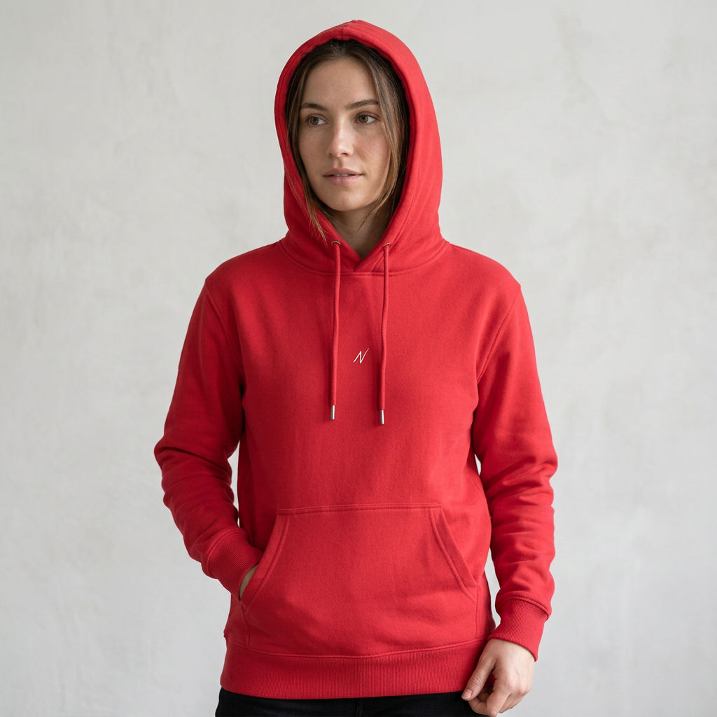 Womens Classic Hoodie - Team Red