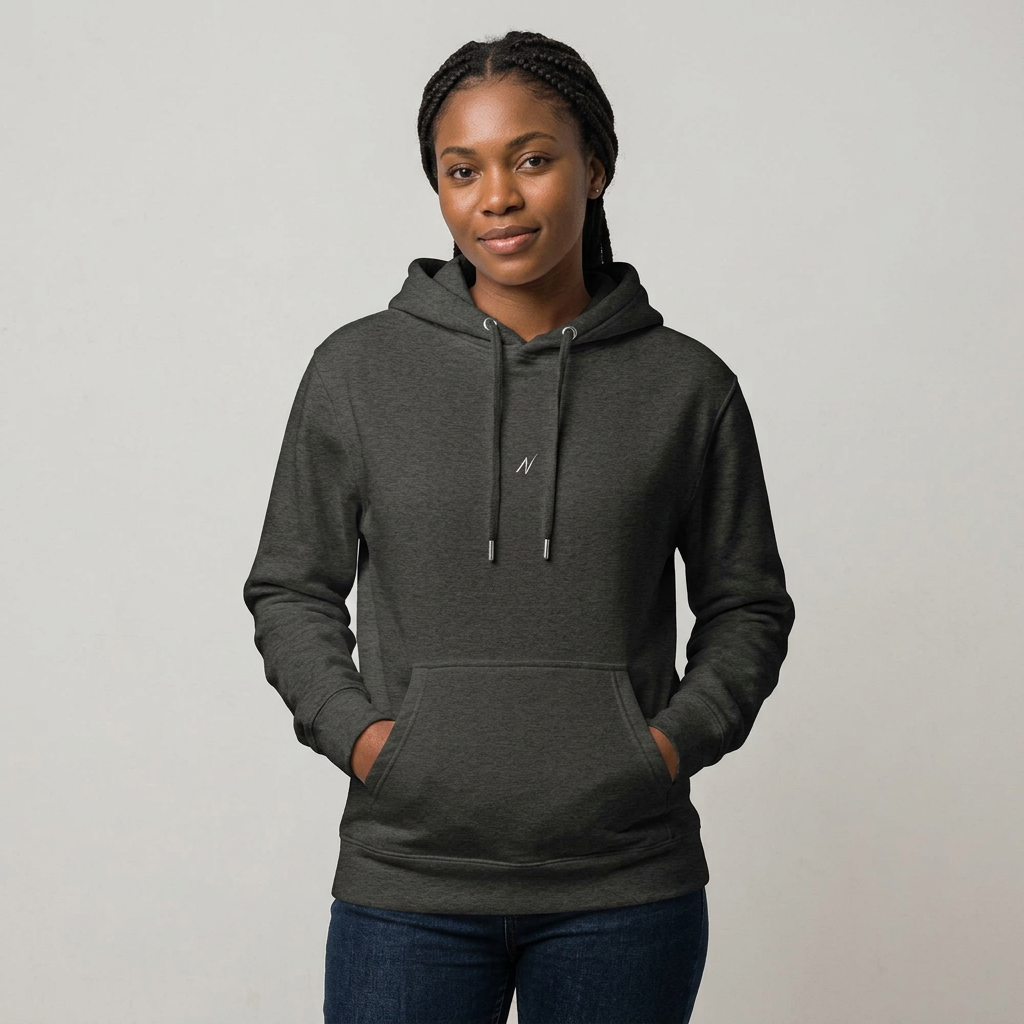 Womens Classic Hoodie - Charcoal