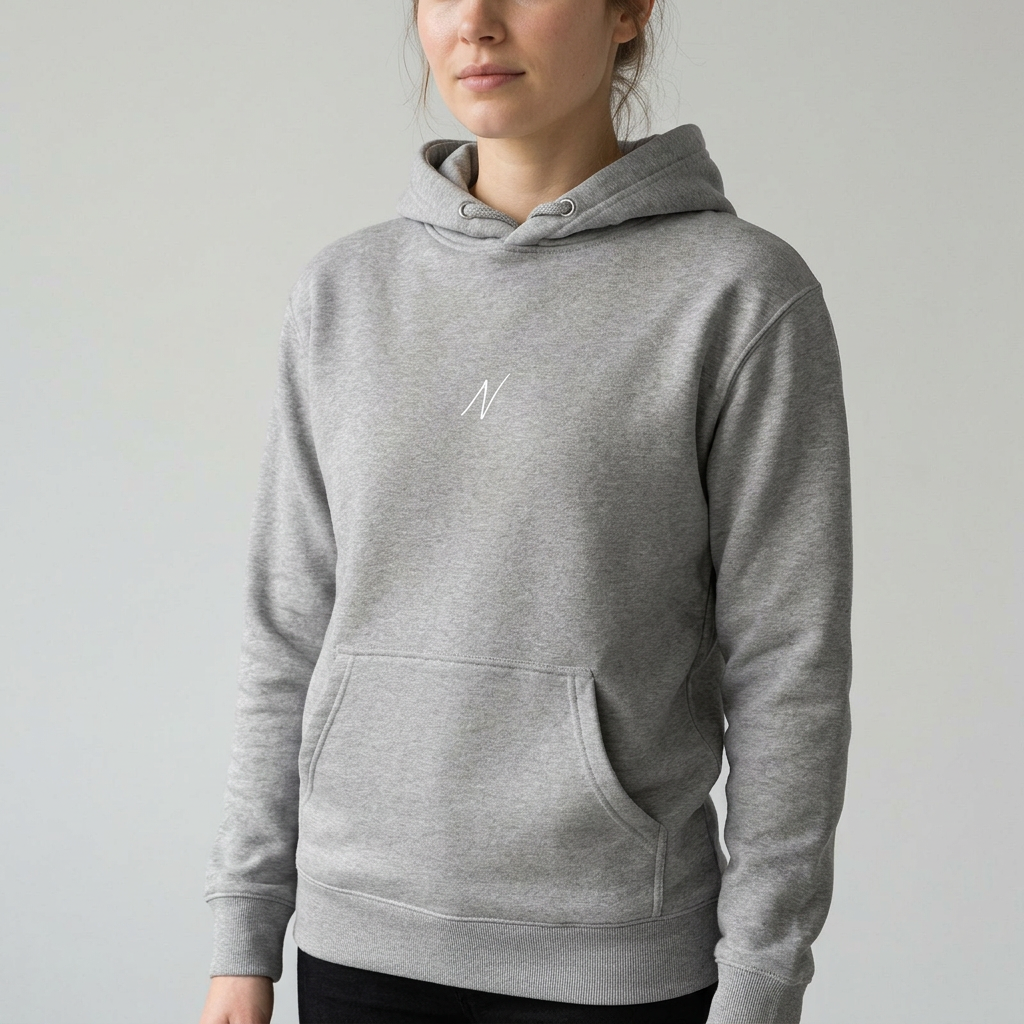 Womens Classic Hoodie - Carbon Grey