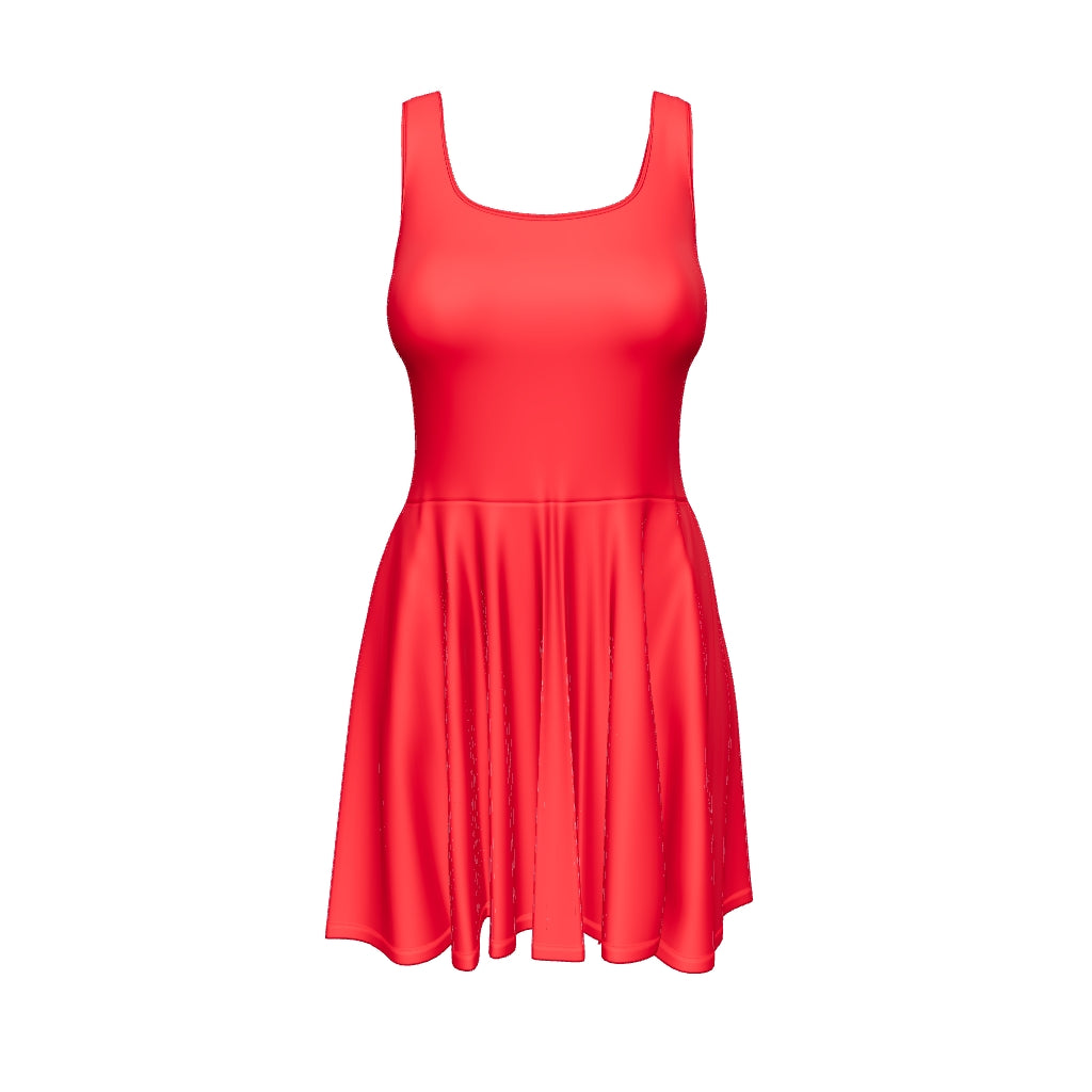 Shoreline Skater Dress - Cotton Candy