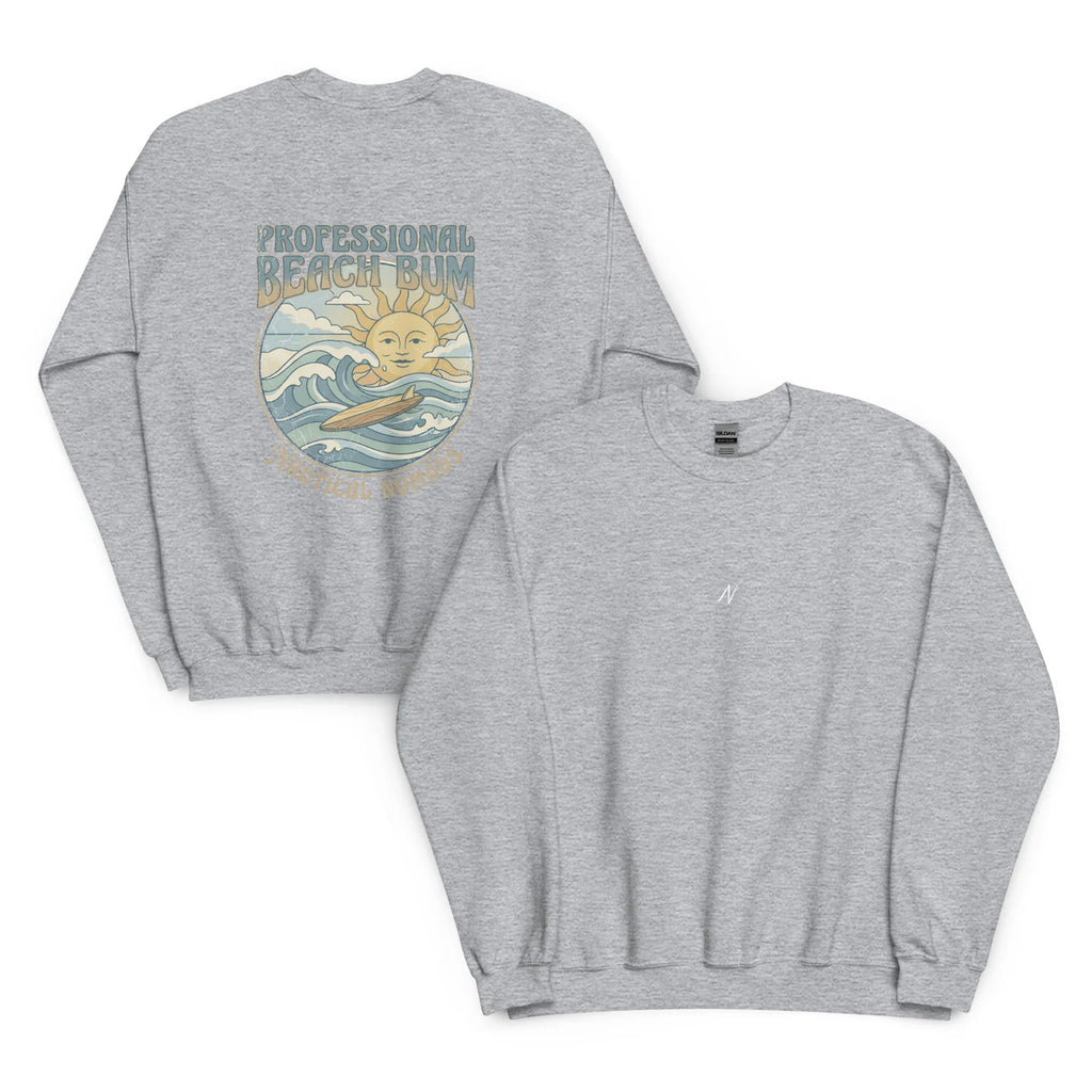 Mens Graphic Sweater - Beach Bum